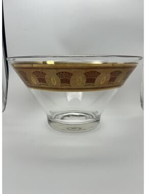 Culver MCM “Festival Wheat” Punch/Salad Bowl